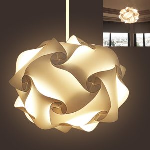 Lampe Suspension S020 design sphère aplatie Habilis Deco